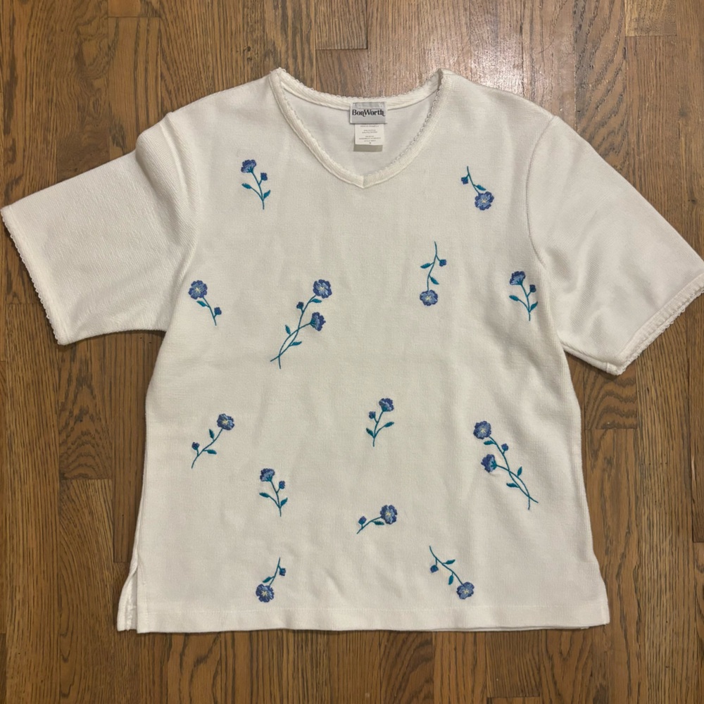 White BonWorth Top